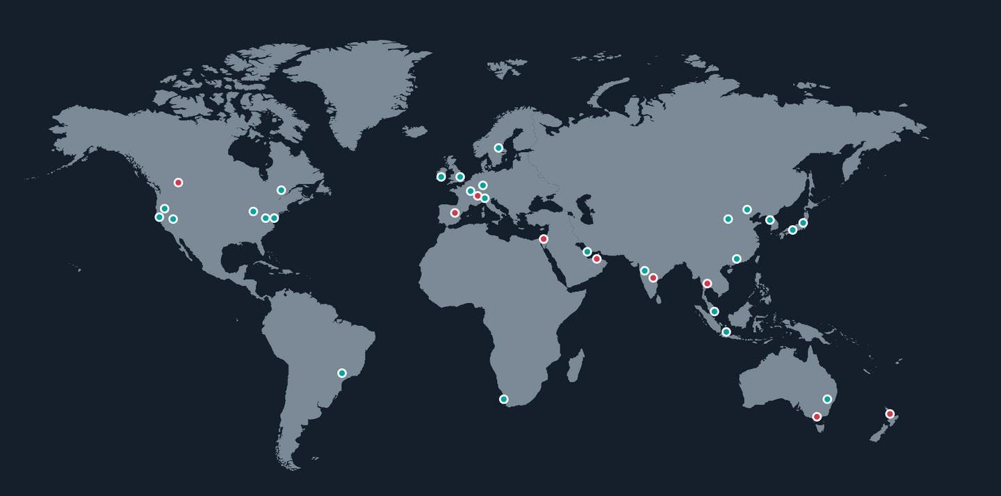 S3 AWS Map