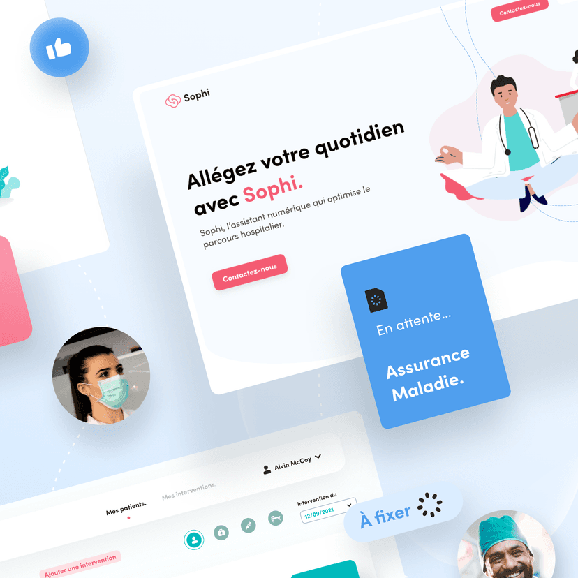 Sophi.care, une solution web pour la e-santé