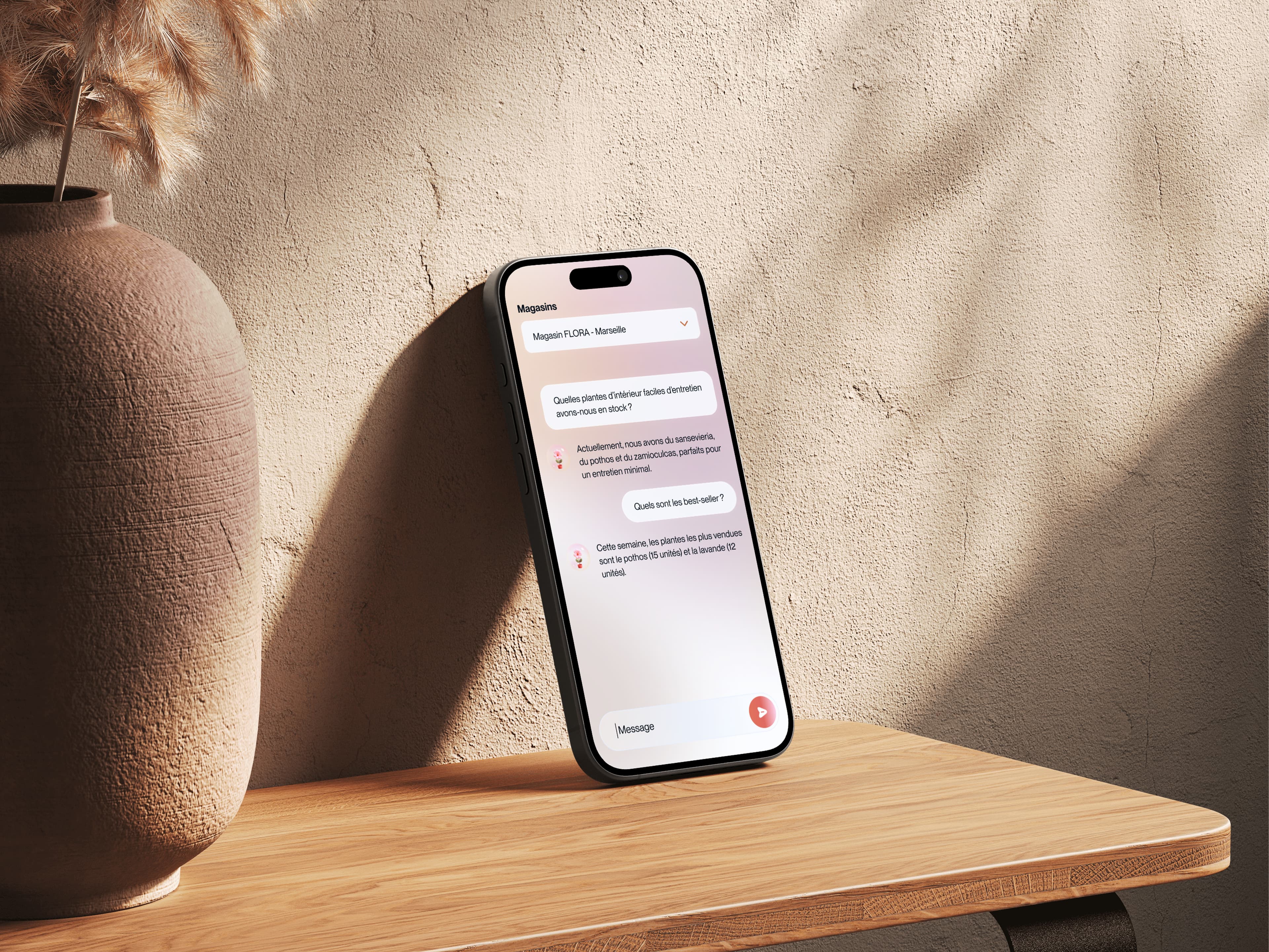 Mockup self BI mobile