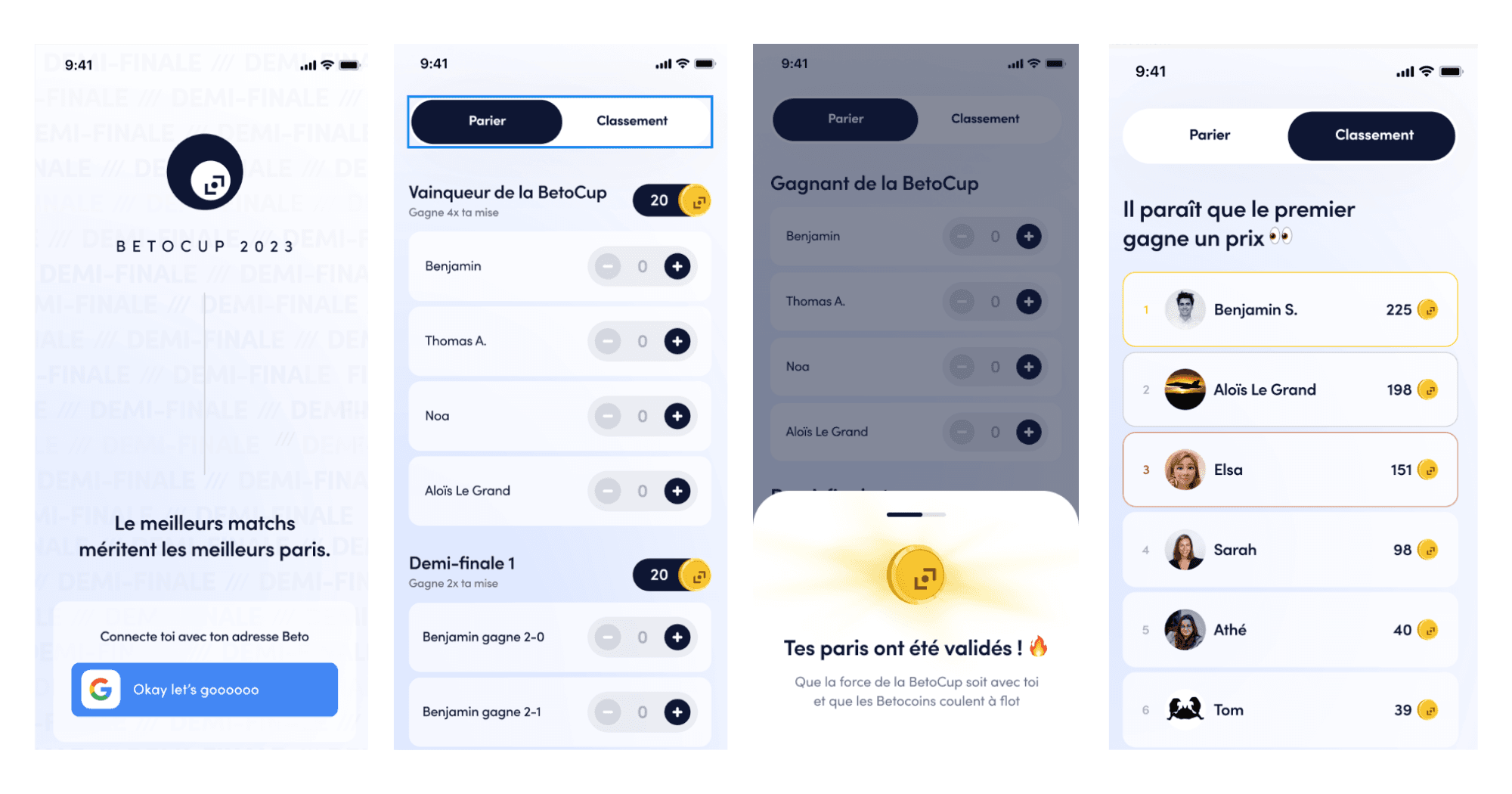 Gamification-BeToCup-BeTomorrow Gamification at BeTomorrow applied during a billiards tournament